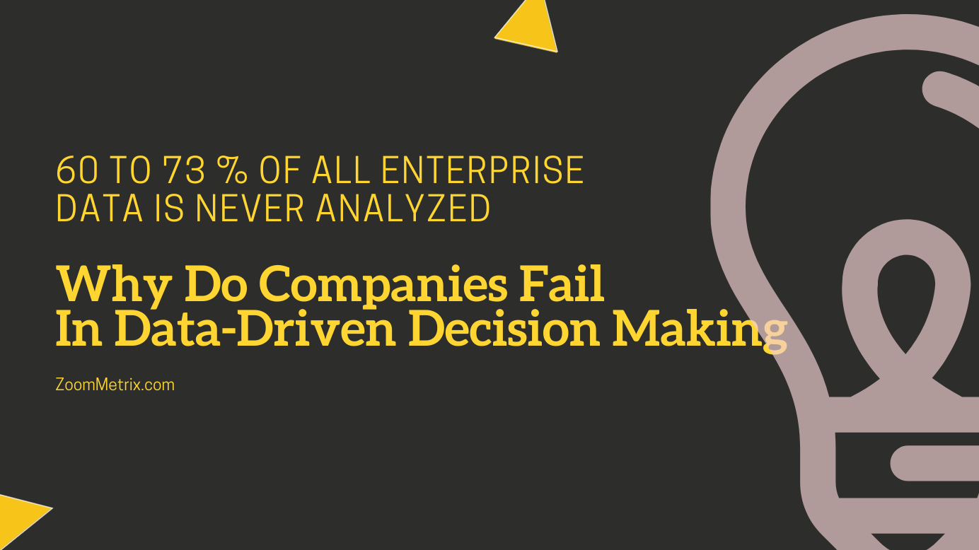 Why Do Companies Fail in Data-Driven Decision Making